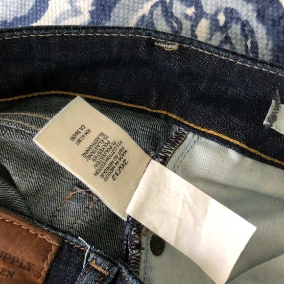 Denim & Supply - Dark Wash Skinny Jeans - Size 26 - Picture 5 of 5